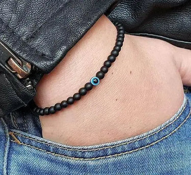 Evil Eye Protection Black Onyx Bracelet-Your Soul Place